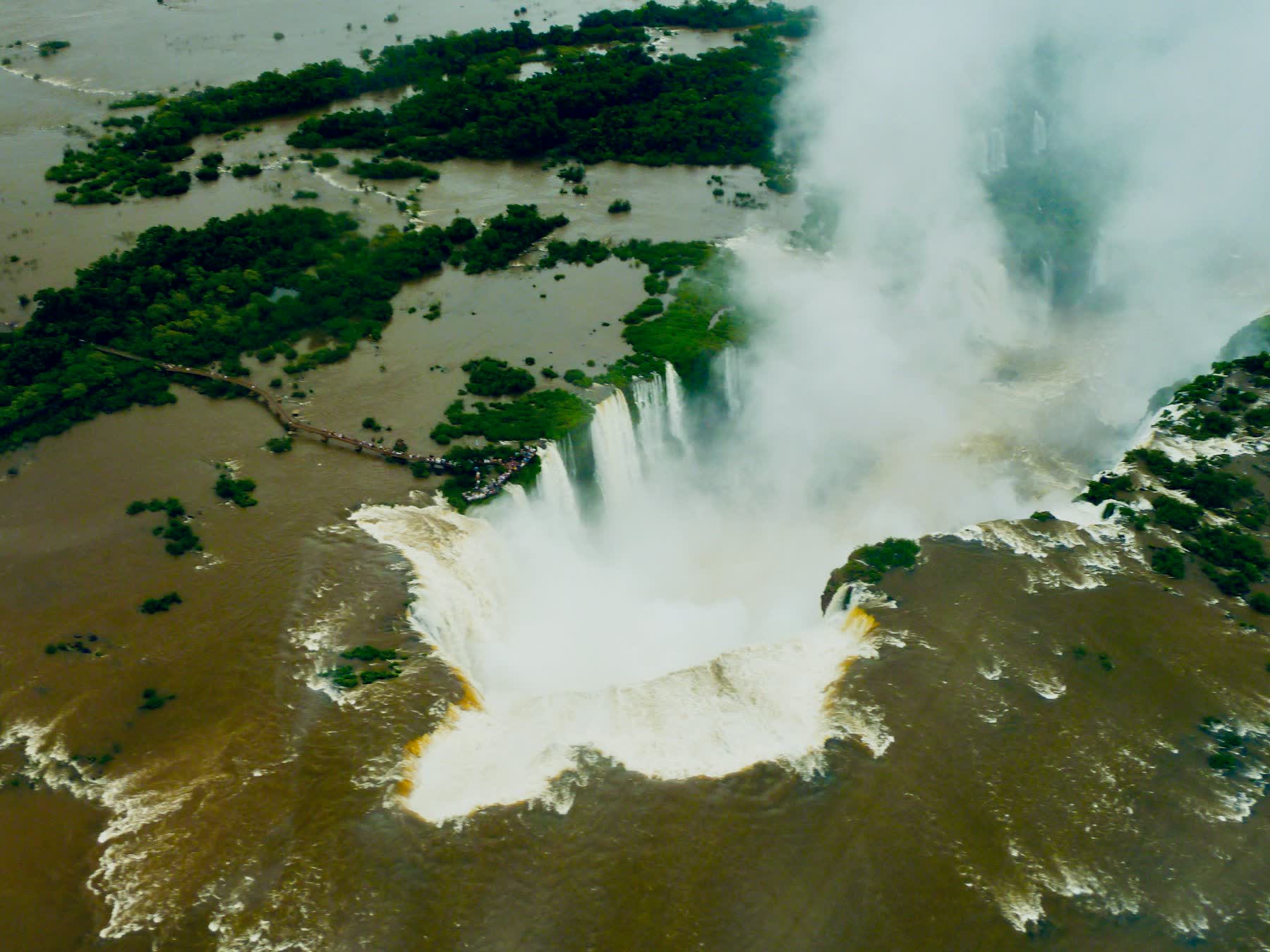 Devil's Throat at Iguazu Falls